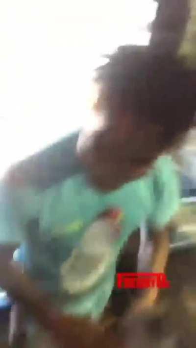 Protesters steal Reporter's mic and use it for an impromptu rap session