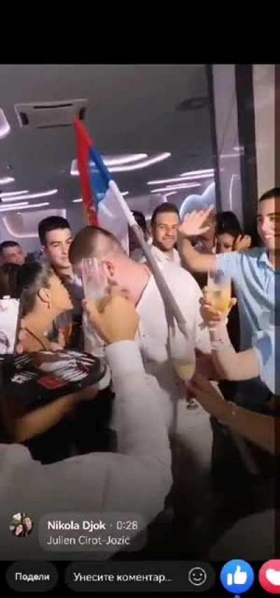 This belong here - Some Serbian small town wedding.