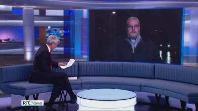 RTE news interviewer asks DUP spokesman: Are you working for the other guys?