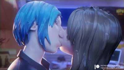Chloe & Max Making Out (Fjaye) [Life is Strange]