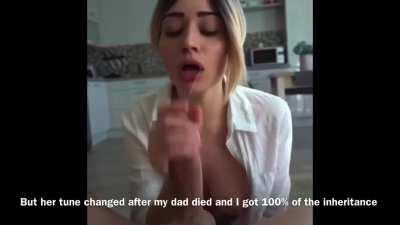 Your gold-digging stepmom