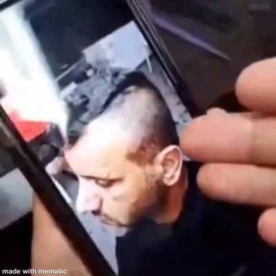 Prank on a customer ( it’s in Arabic but you’ll still understand, basically the last time he cut his hair he took a video and so they decided to fuck with him)