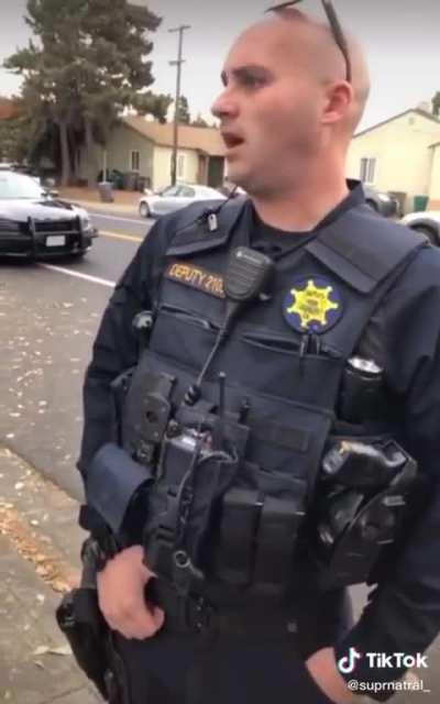 "I don't think were here for you"