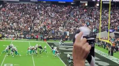 Alternate Angle of the Jacoby Scramble TD place went nuts