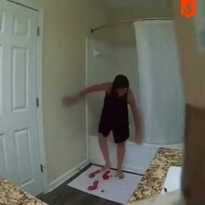 Thanks I hate color changing bloody bath mat.