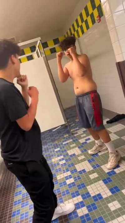 he received knuckle sandwiches for lunch