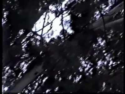 Abkhazia 1992. song: mravaljamieri, by Georgian soldiers. 