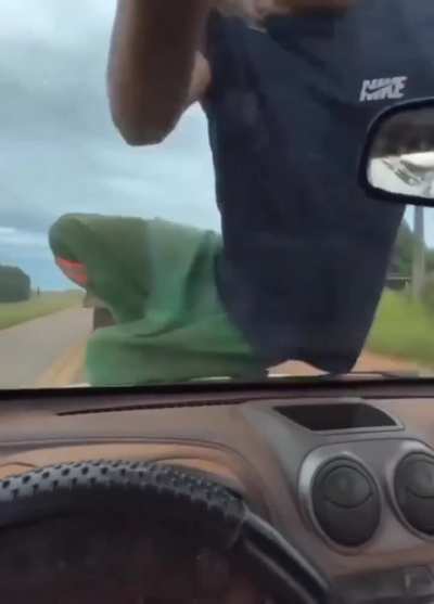 "It's just a scene from a movie, it can't influence anyone." The Brazilian who doesn't fear death: