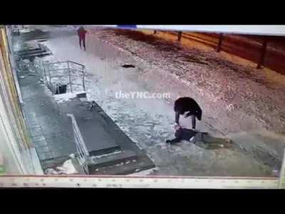 The chair is what did it