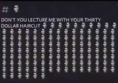 I dont speak working class