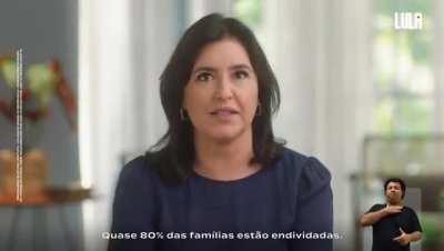 Tebet na campanha do Lula.