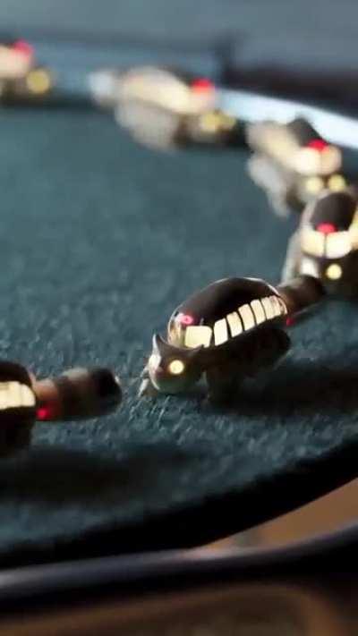 This amazing music box zoetrope