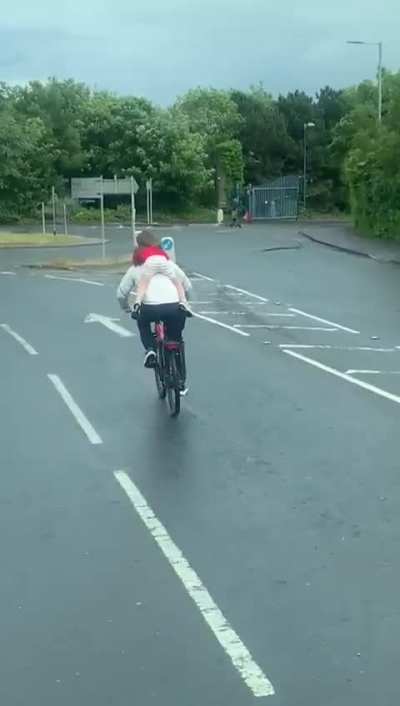 Nice bike ride with the kids