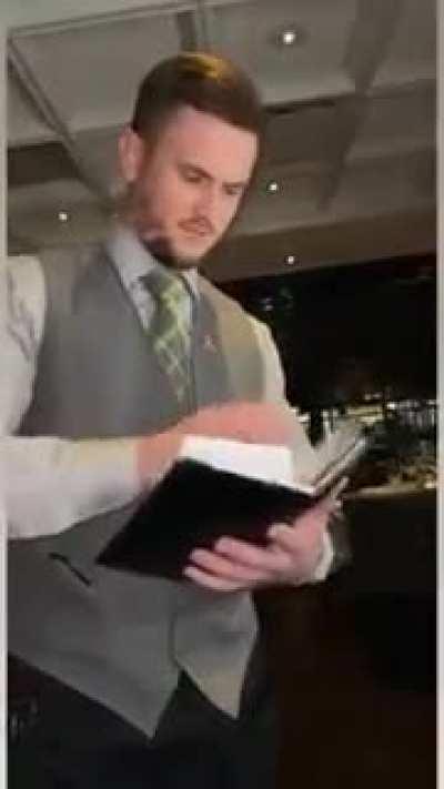 He's been waiting for this his whole life