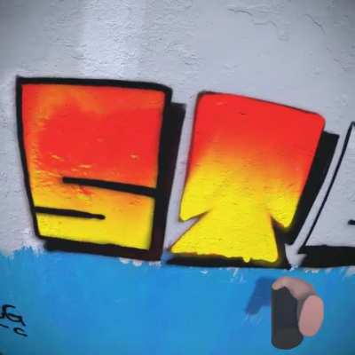 GPU spray projector in VR written from scratch allows to paint gradients capturing surface details