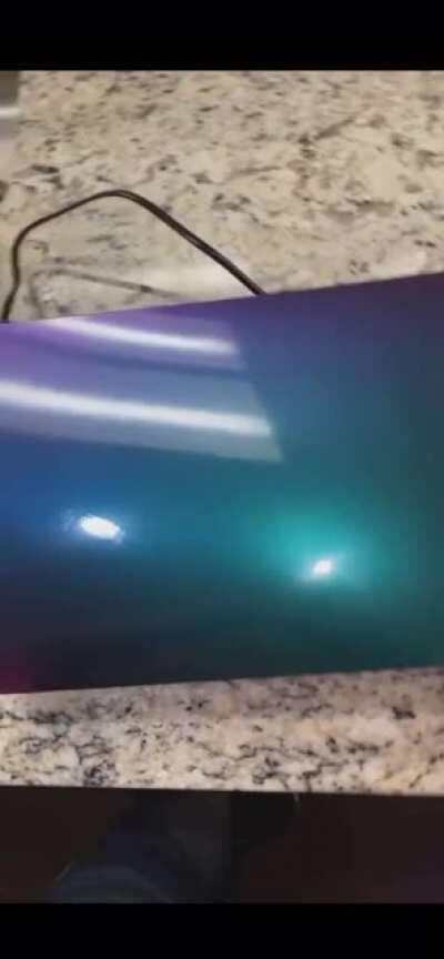 Brother in law wrapped a PS5