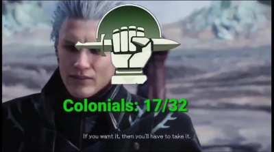 If you want it, then you'll have to take it