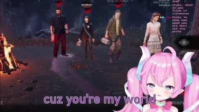 Smol VTuber has to deal with a flat Earther in her chat