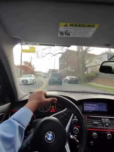 Idiot driver gives an honest explanation for crash.