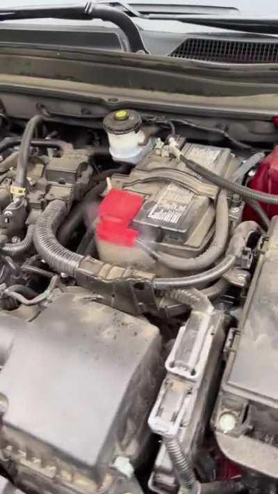 2020 Accord Battery smoking, smells horrible (Rotten Eggs) through vents. 
