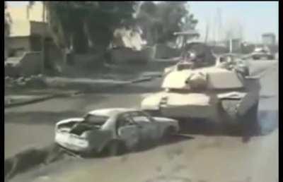 No, Jerry, don’t drive over the car. Sooner or later you’ll get us ki-