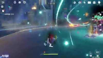 Xiao latest gameplay on CBT