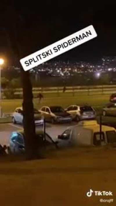 Spiderman iz Splita.