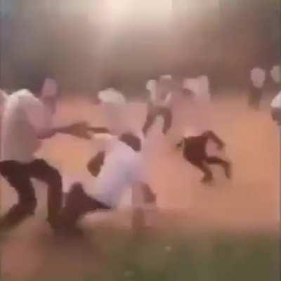 Group Fighting with Each Other