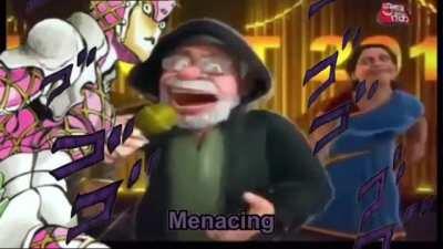 POV: Manga King Crimson pose