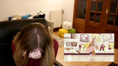 trust me, she personally wanted to go shopping in this superstore too