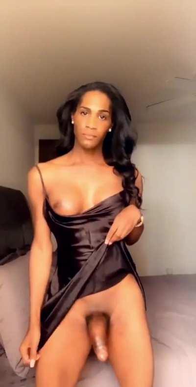 What do you like more girls in little black dresses or girls with big black cocks?