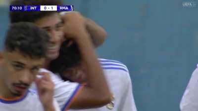 Inter U19 0:[1] Real Madrid Juvenil A - Peter Federico 70'