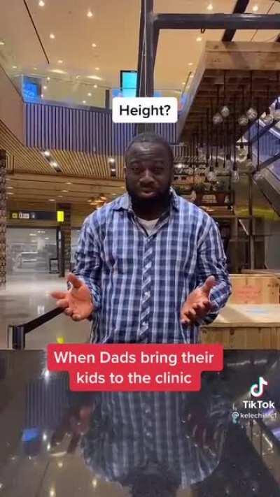 Taking histories from Dads during peds be like: “What vaccinations has your baby had so far?” “Err yes I think so.”