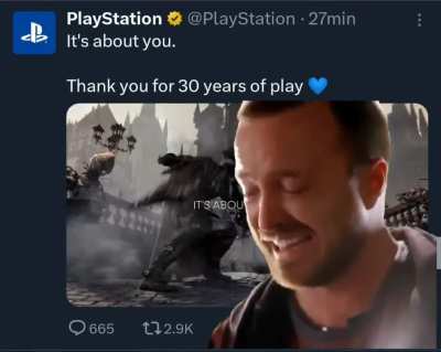 Sony is edging us at this point 😭