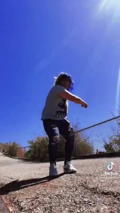 that guy dances probably the best on the app
