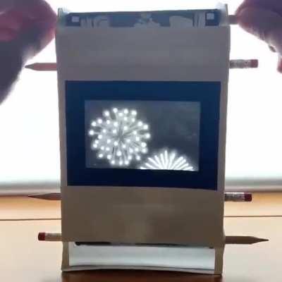 Animated Manga Made with Pencil and Paper.