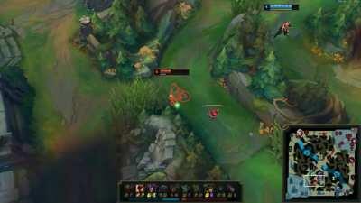 In one of my ranked games cassio pulled off some crazy escape