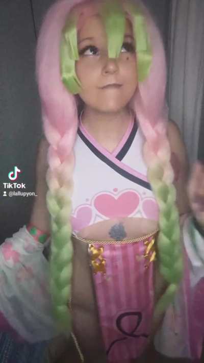 Mitsuri Kanroji from Demon Slayer by Lallupyon