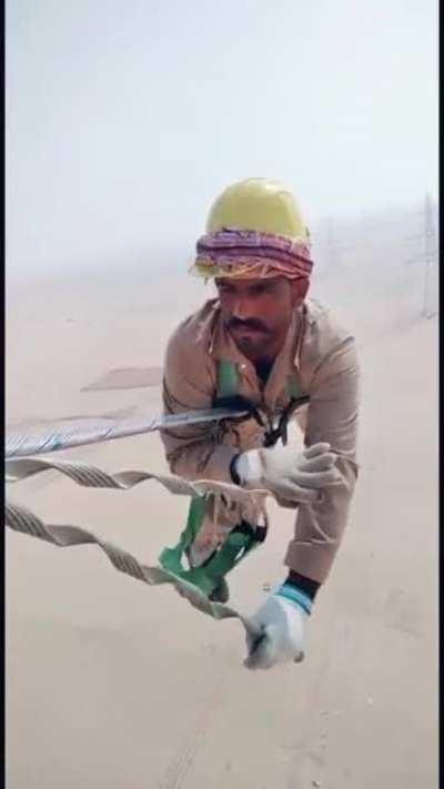 Look down and you'll get over it quickly..