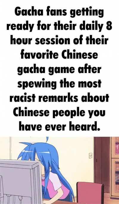 They just pretend the games are Japanese