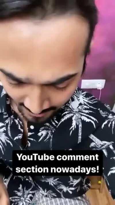 Comment Section Nowadays