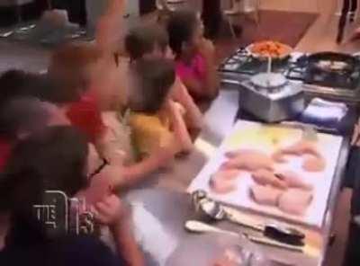 You like the nuggets but you don't like to see how they're made?