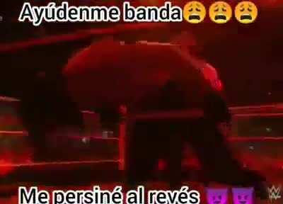 ayúdenme, me persiné al revés