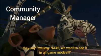 Everywhere I go, I see this gun...