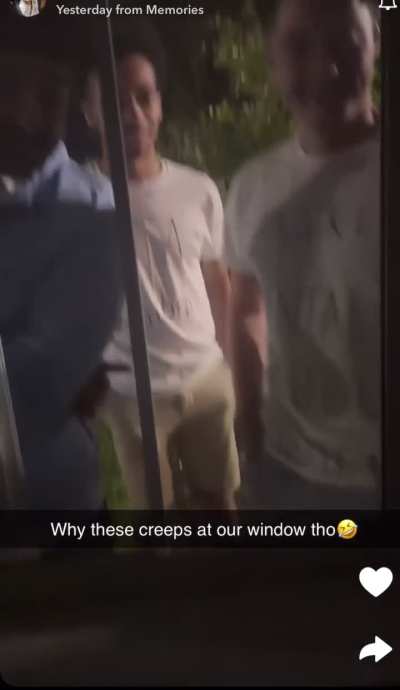 college men show up to girls house unannounced and uninvited. Won’t leave after being told to.