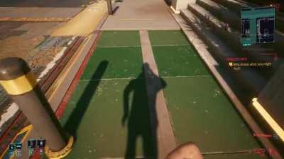 Welcome to Night City, I suppose?