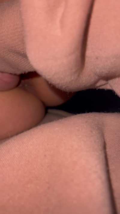 he helps me stretch my big pussy