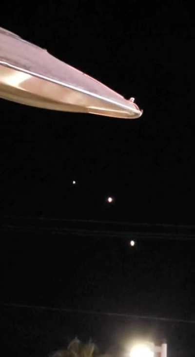 Orbs over Manhattan beach ca pt.2