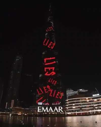 Burj Khalif (Dubai) in The Batman mood