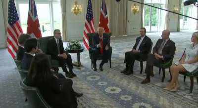 Trump: “For years I wouldn’t talk to Jeffrey Epstein, because he did something that was inappropriate…”